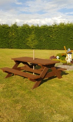Quality 8 seater Picnic Benches