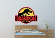Jurassic Park Name Wall Decal