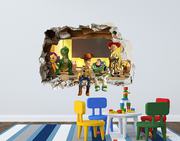 Toy Story 3D Smashed Wall Decal